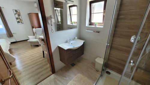Kúpeľňa v ubytovaní B&B Plitvice Lakes Villa Prica