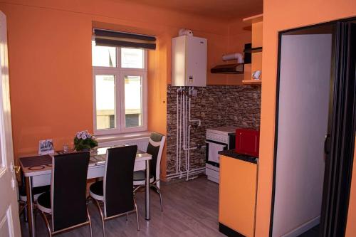 Kuhinja oz. manjša kuhinja v nastanitvi Central Studio Maria