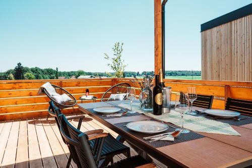 Balkón nebo terasa v ubytování Wine paradise Glavinič