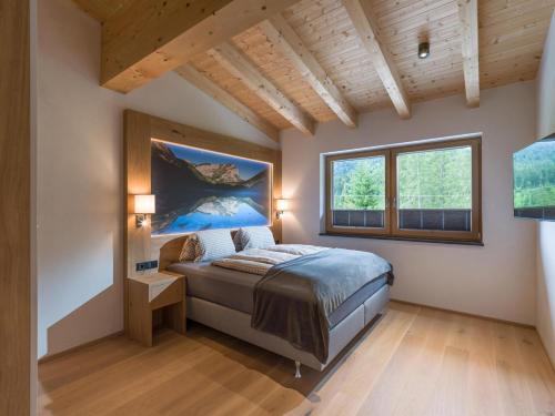 Una cama o camas en una habitación de Appartements Steinberg