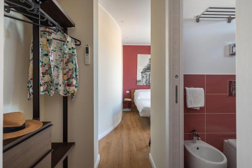 Kúpeľňa v ubytovaní Suite al centro di Palermo con terrazza privata