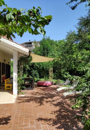 Κήπος έξω από το Casa di Rita