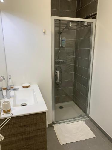 Et badeværelse på BLUE LAKE