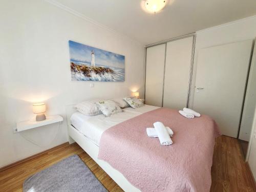 Postel nebo postele na pokoji v ubytování Holiday Home Duje