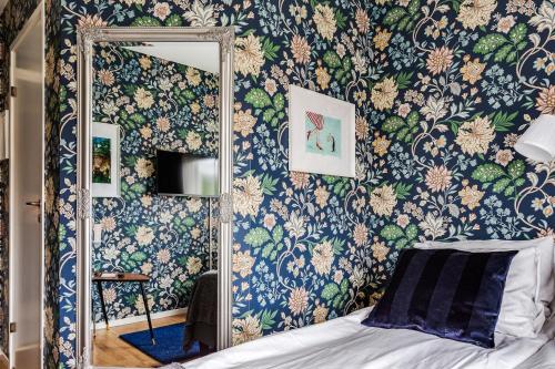 Postel nebo postele na pokoji v ubytování Hotell Nordevik