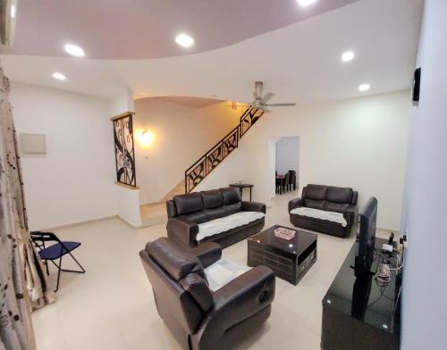 Гостиная зона в JackBeansprouts Homestay Botani Ipoh