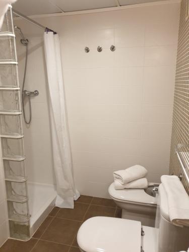 Koupelna v ubytování Apartamento Residencial Carmen