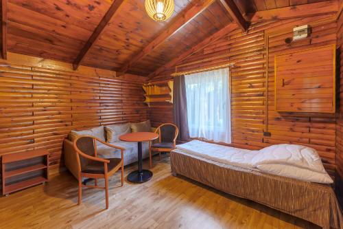 Postel nebo postele na pokoji v ubytování Terimex