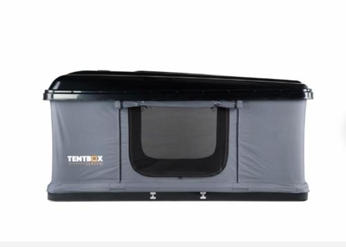 a small gray toaster oven with a black top at Hexham Tentbox Hire in Hexham