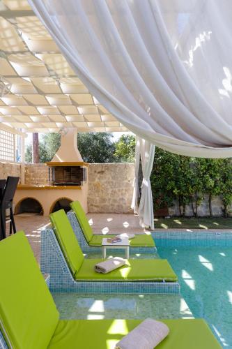 Πισίνα στο ή κοντά στο Villa Green Mare