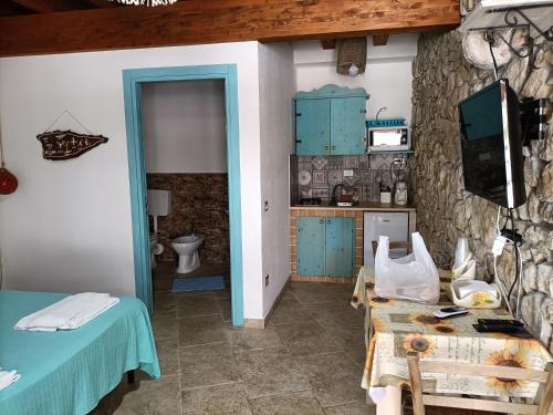 A bathroom at Casolare La Torre