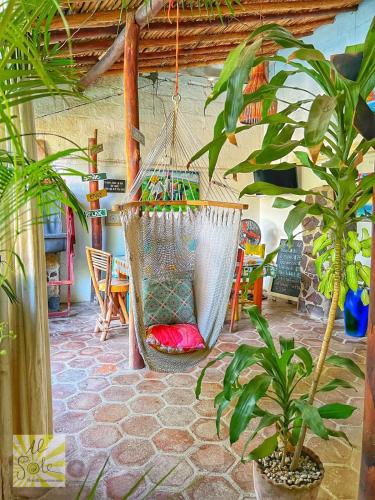 Κήπος έξω από το Hotel Al Sole