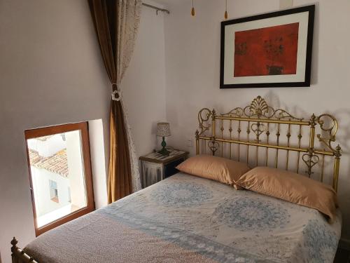 Posteľ alebo postele v izbe v ubytovaní Finca Eva 34 Casares Historico