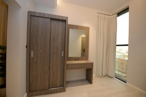 Koupelna v ubytování WDF Serviecd Apartment