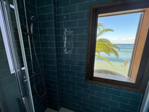 Phòng tắm tại Chalet en mar menor