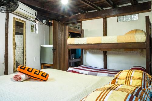 Postel nebo postele na pokoji v ubytování Navio Hostel & Camping