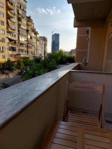 Balkoni atau teres di Vila TAFA Apartments