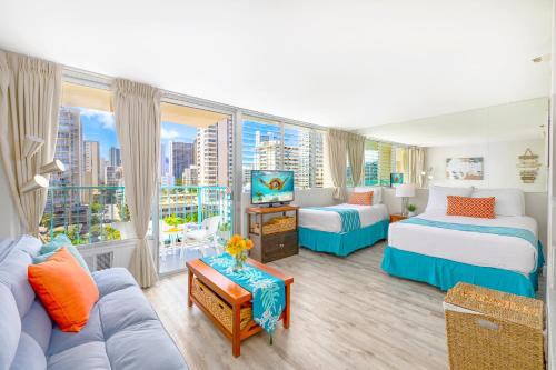 Cozy Waikiki Studio at Aqua Aloha Surf_2