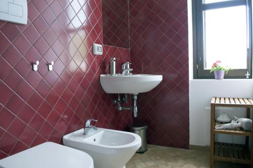 Salle de bains dans l'établissement Residence Zelzar