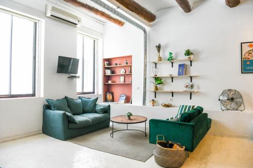 Posedenie v ubytovaní Le Fortia II - Appartement Vieux-Port