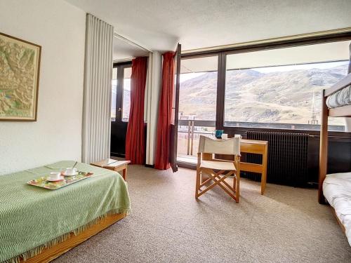 Appartement lumineux 6 pers, ski aux pieds, balcon sud - FR-1-344-1049