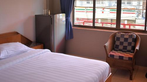 Ένα ή περισσότερα κρεβάτια σε δωμάτιο στο Klein Heidelberg Guesthouse