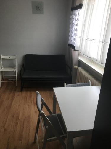 Posedenie v ubytovaní Jelitkowo Beach Apartment