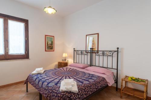 Ένα ή περισσότερα κρεβάτια σε δωμάτιο στο Brezza di limoni