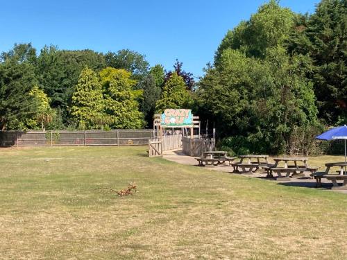 Zahrada ubytování Birchington vale caravan holiday park