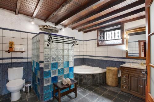 Kylpyhuone majoituspaikassa Casa Pedro