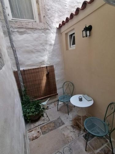 Patio nebo venkovní prostory v ubytování GG art apartments II
