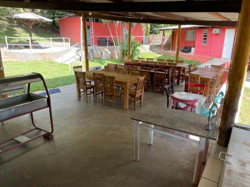 Restoran atau tempat lain untuk makan di Pousada Capitour