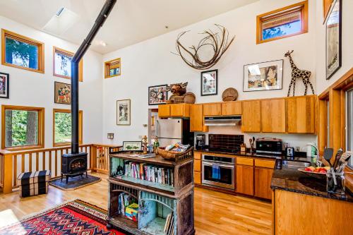 Η κουζίνα ή μικρή κουζίνα στο Selby Knoll Guesthouse