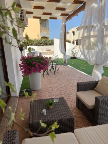Patio nebo venkovní prostory v ubytování Le residenze del mare n6