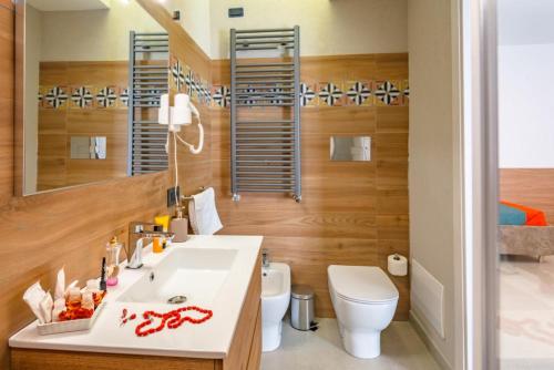 Koupelna v ubytování Macramè Fazello Rooms