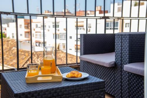 Stylish Apartment in Málaga Centro - Balcony and City View