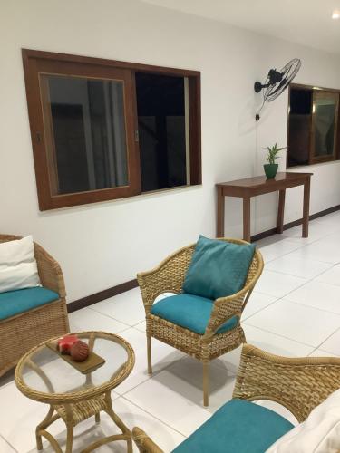 Ruang duduk di Pousada Villa Encantada LGBTQIAPlus