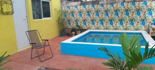 A piscina localizada em AtrapaSueños ou nos arredores