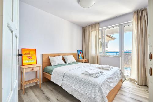 Легло или легла в стая в 1BD Flat with a stunning SEA VIEW in Sozopol