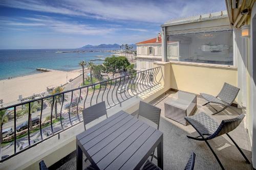 Fotografia z galérie ubytovania NUB5 - Croisette, terrasse vue mer v Cannes