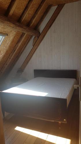 Posteľ alebo postele v izbe v ubytovaní Grange en autonomie en montagne