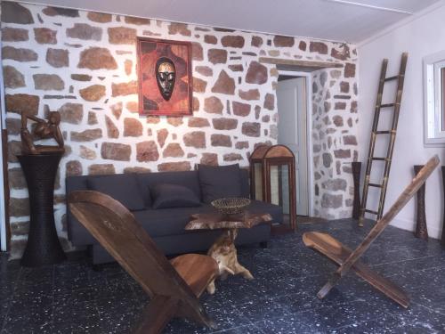 Maison de charme au bord de la verdure