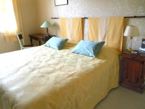 Postel nebo postele na pokoji v ubytování Au Soleil d'Albi
