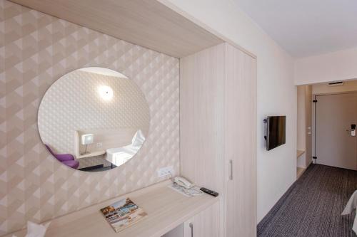 Koupelna v ubytování Hotel Termal