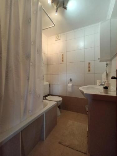 Koupelna v ubytování Guesthouse Marija