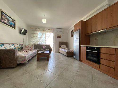 Kuchyň nebo kuchyňský kout v ubytování Alma Room