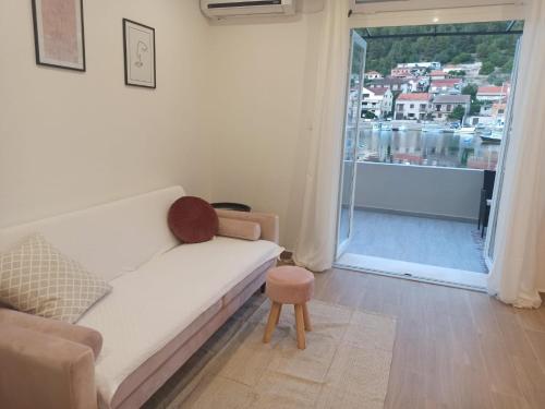 Postel nebo postele na pokoji v ubytování Apartman Vranac