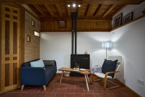 Posezení v ubytování Casa Rural Caenia Parejas