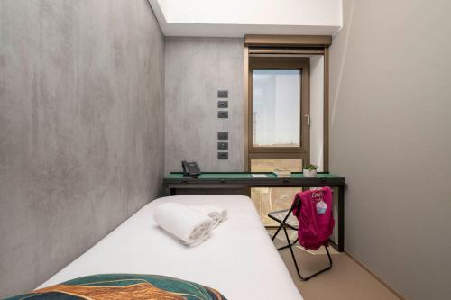 Postel nebo postele na pokoji v ubytování Camplus Firenze Fortezza Casa Per Ferie