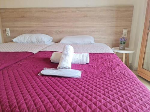 Ένα ή περισσότερα κρεβάτια σε δωμάτιο στο Agnes Rooms
